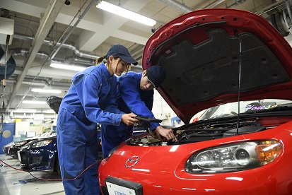 専門学校東京工科自動車大学校［世田谷校］(Cao đẳng công nghê Tokyo Institute [trường Setagaya]) Đặc điểm của trường 3